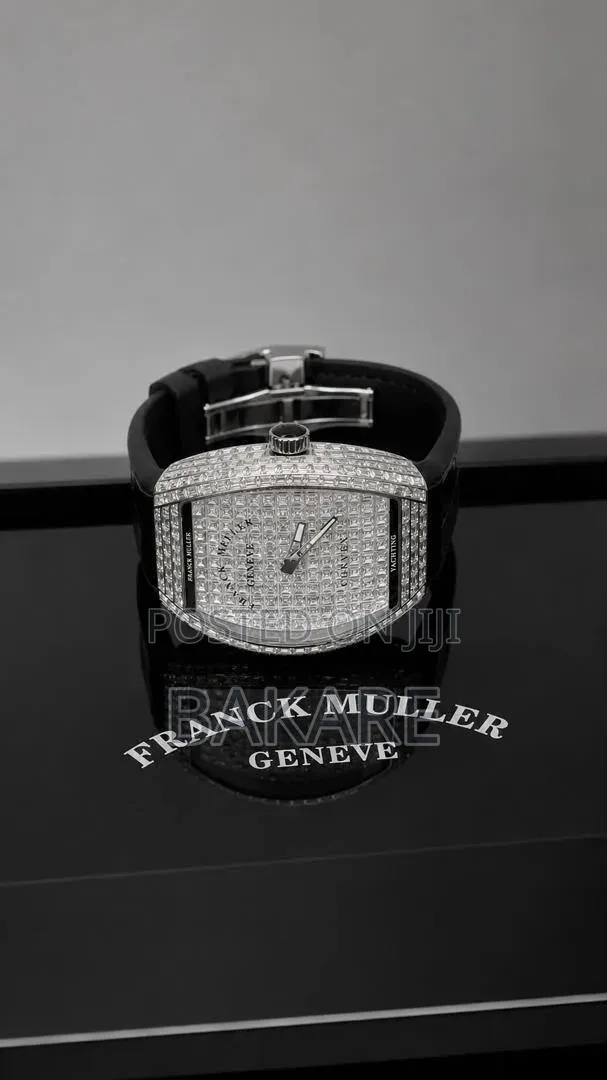 Frank Muller Silver Coated Wristwatch