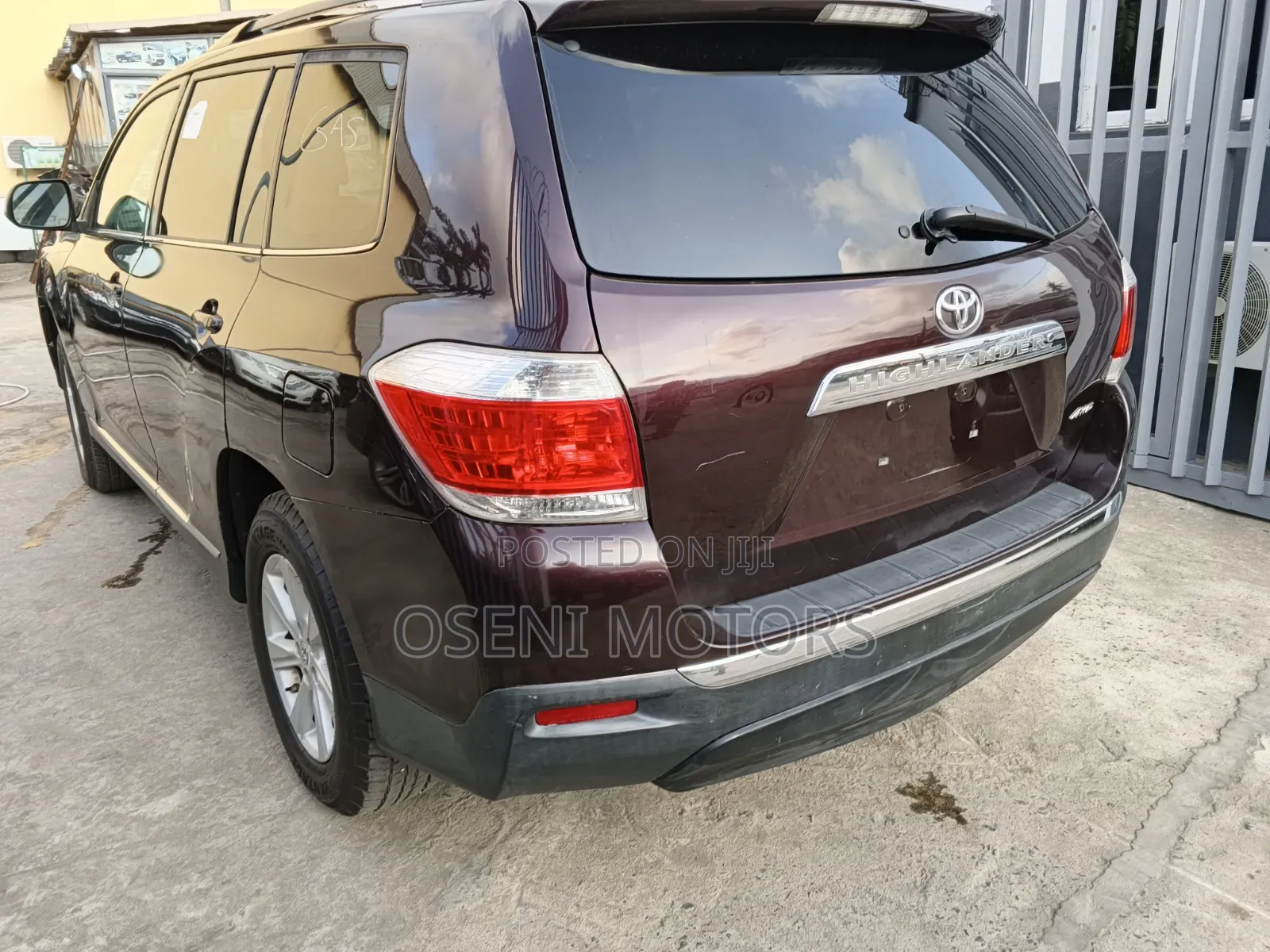 Toyota Highlander 2013 Red