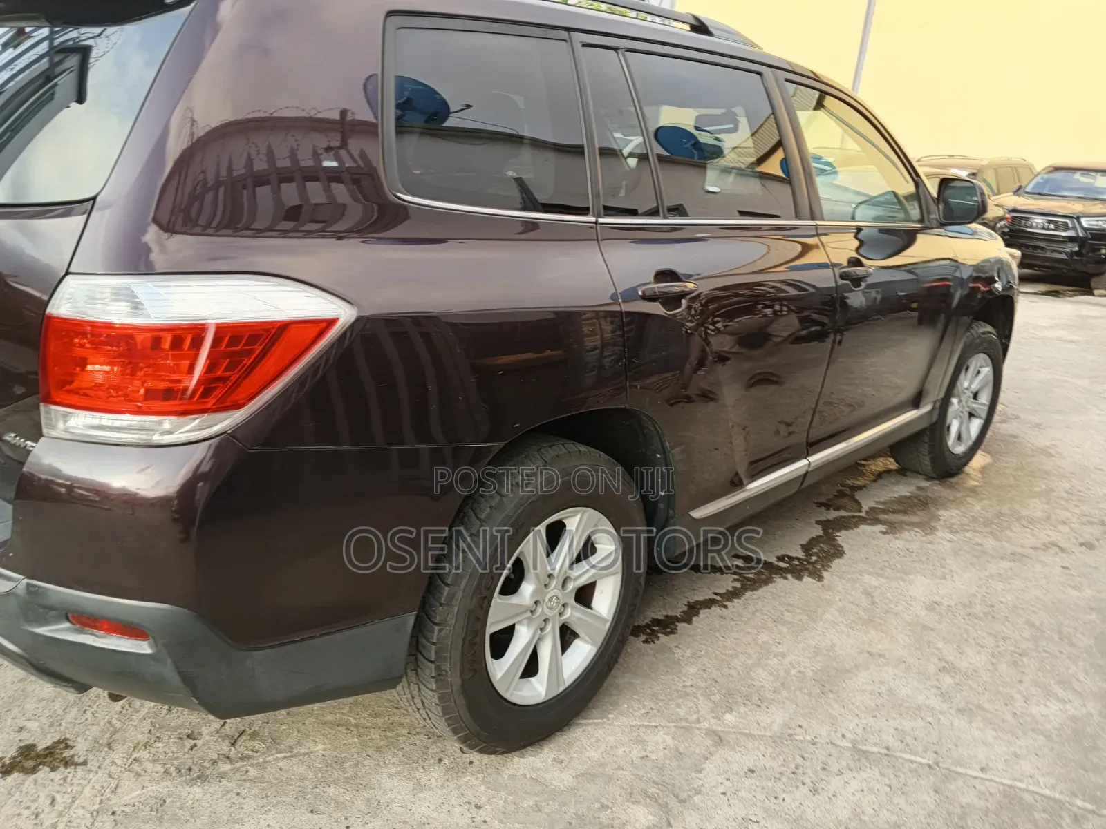 Toyota Highlander 2013 Red