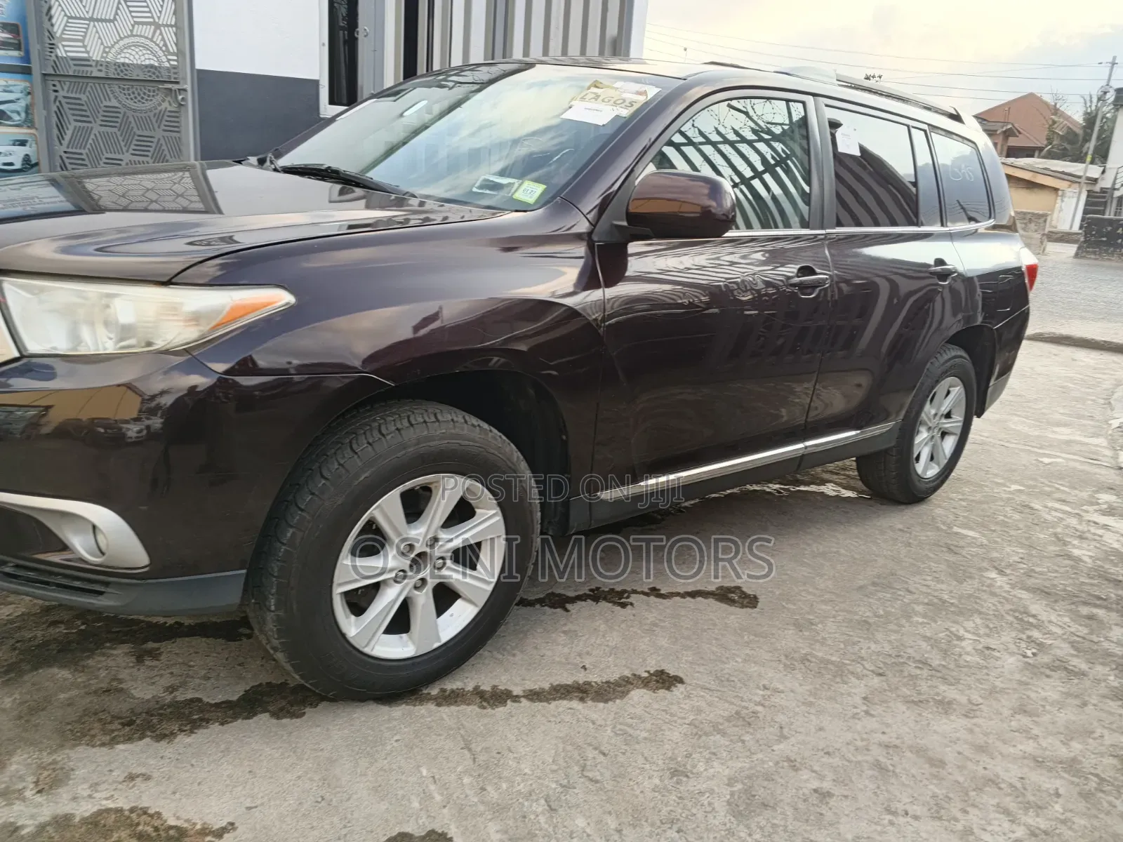 Toyota Highlander 2013 Red