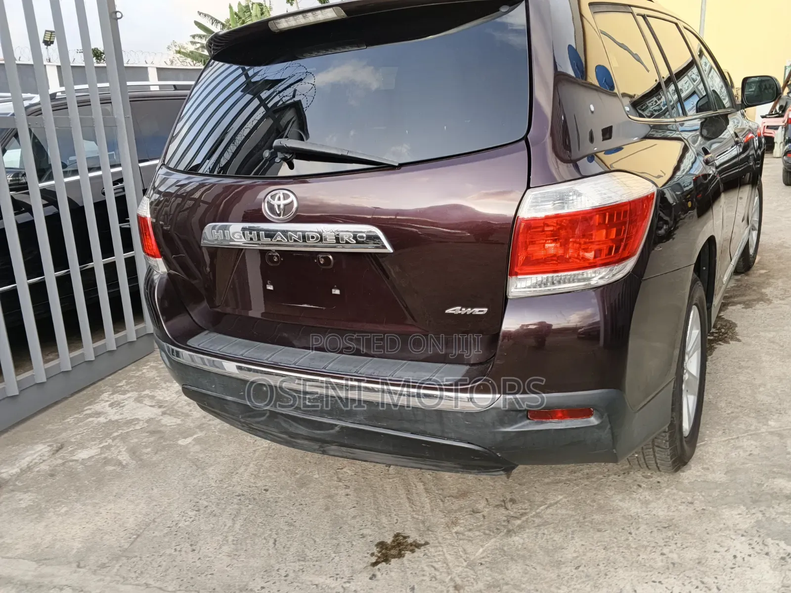 Toyota Highlander 2013 Red