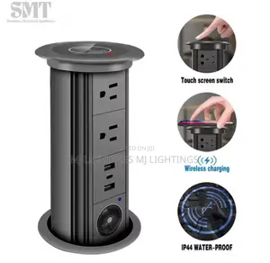 Retractable Pop Up Socket IP55 Rated US/UK/AU/Universal/CN Wireless