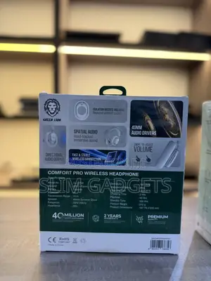Green Lion Comfort Pro Wireless Headphone Witth 40hrs Playtime
