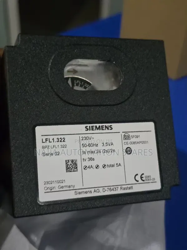 Burner Sequence Controller | LFL1.322 | Siemens | Boiler Spears