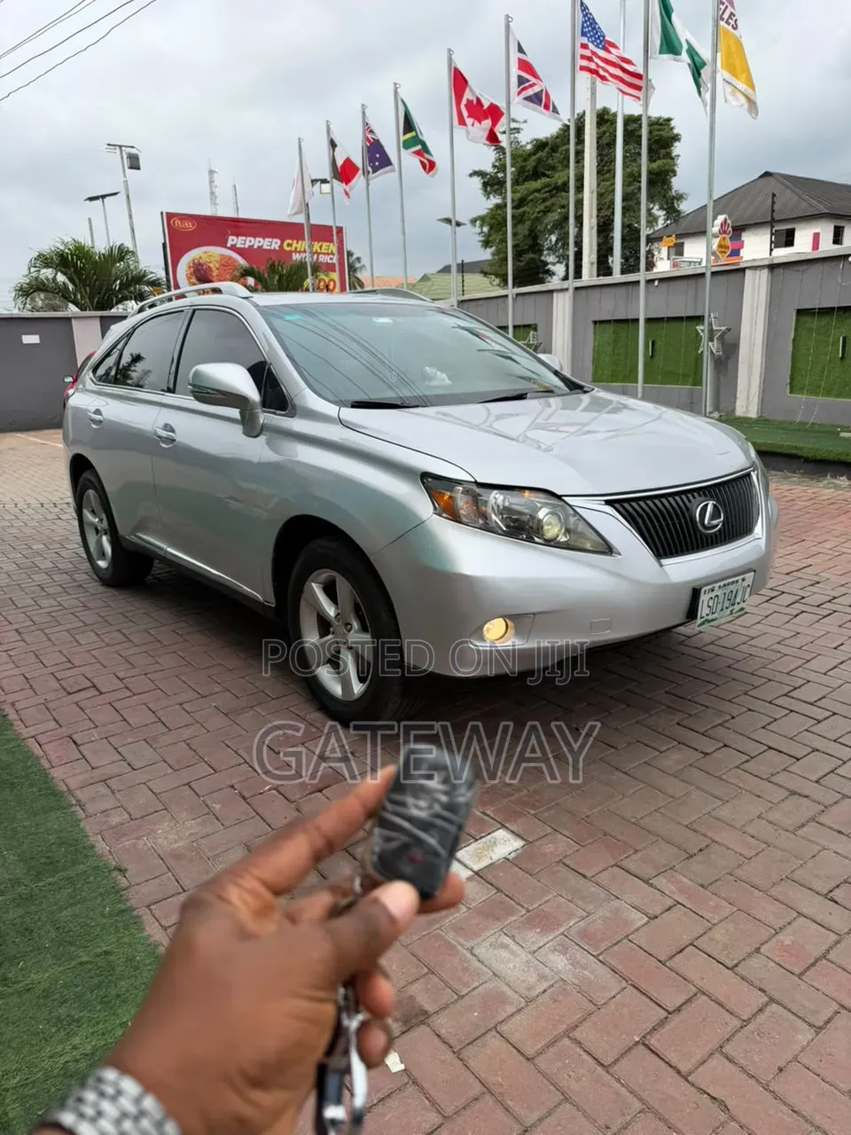Lexus RX 2011 Silver