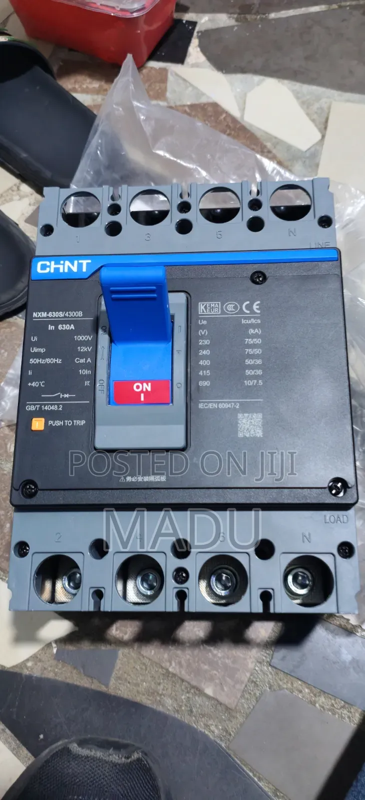 McCb Breaker 630a