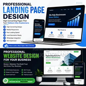 Website Landing Page Design