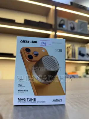 Green Lion Mag Tune Wireless Speaker and Charger