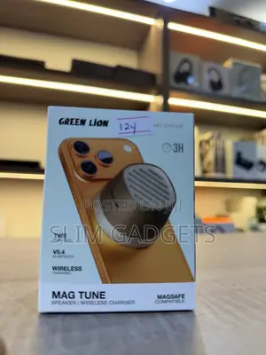 Green Lion Mag Tune Wireless Speaker and Charger