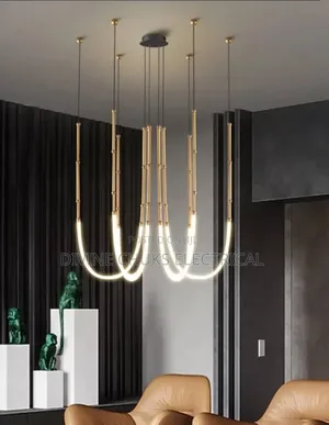 Led Luxury Rope Chandelier Light
