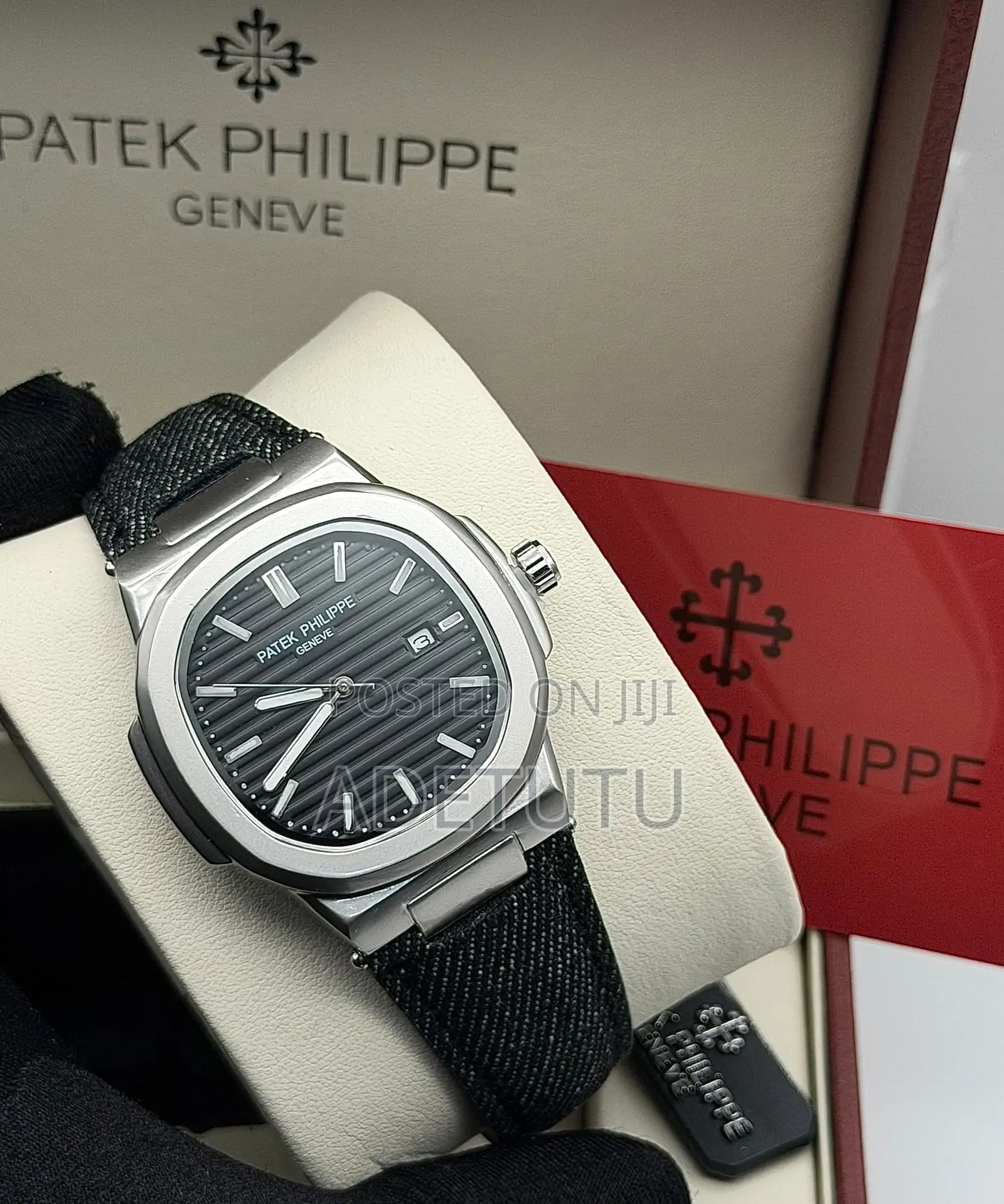 Patek Philippe Jean Leather Watch