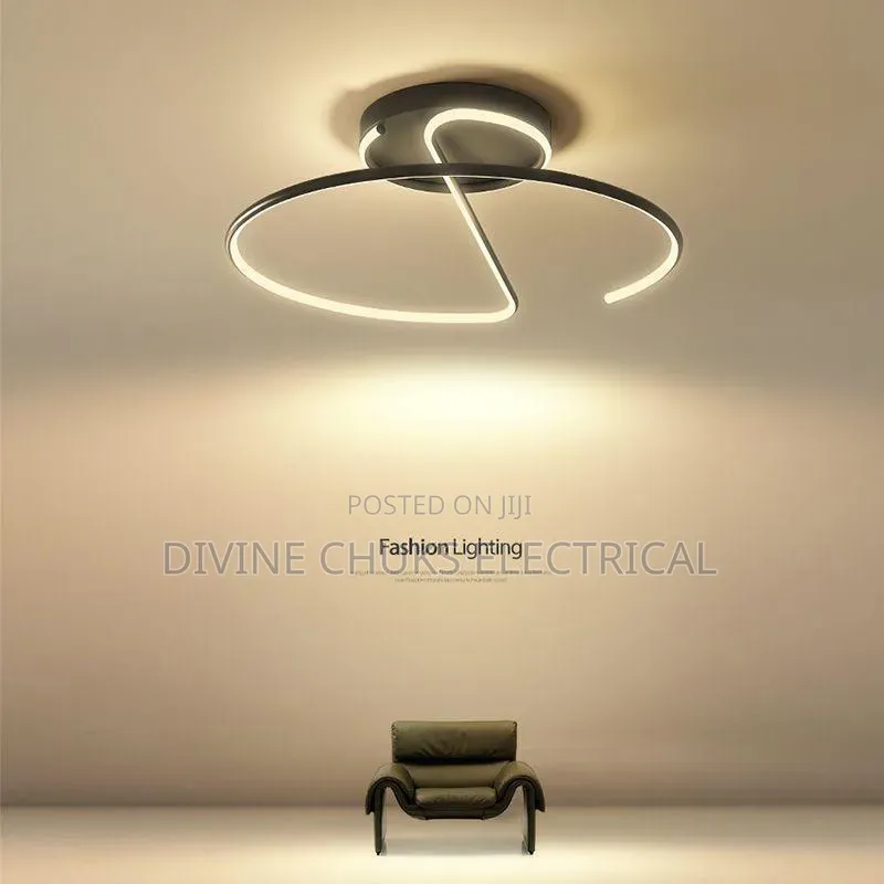 Led Luxury Flush Chandelier
