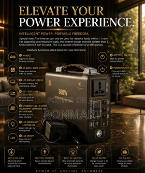 Power Station 500W 300W
