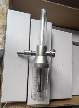 Oxygen Flowmeter With Humidifier Bottle