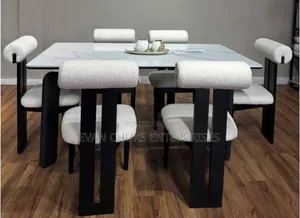 Beautiful Made High Quality Marble Dining Set