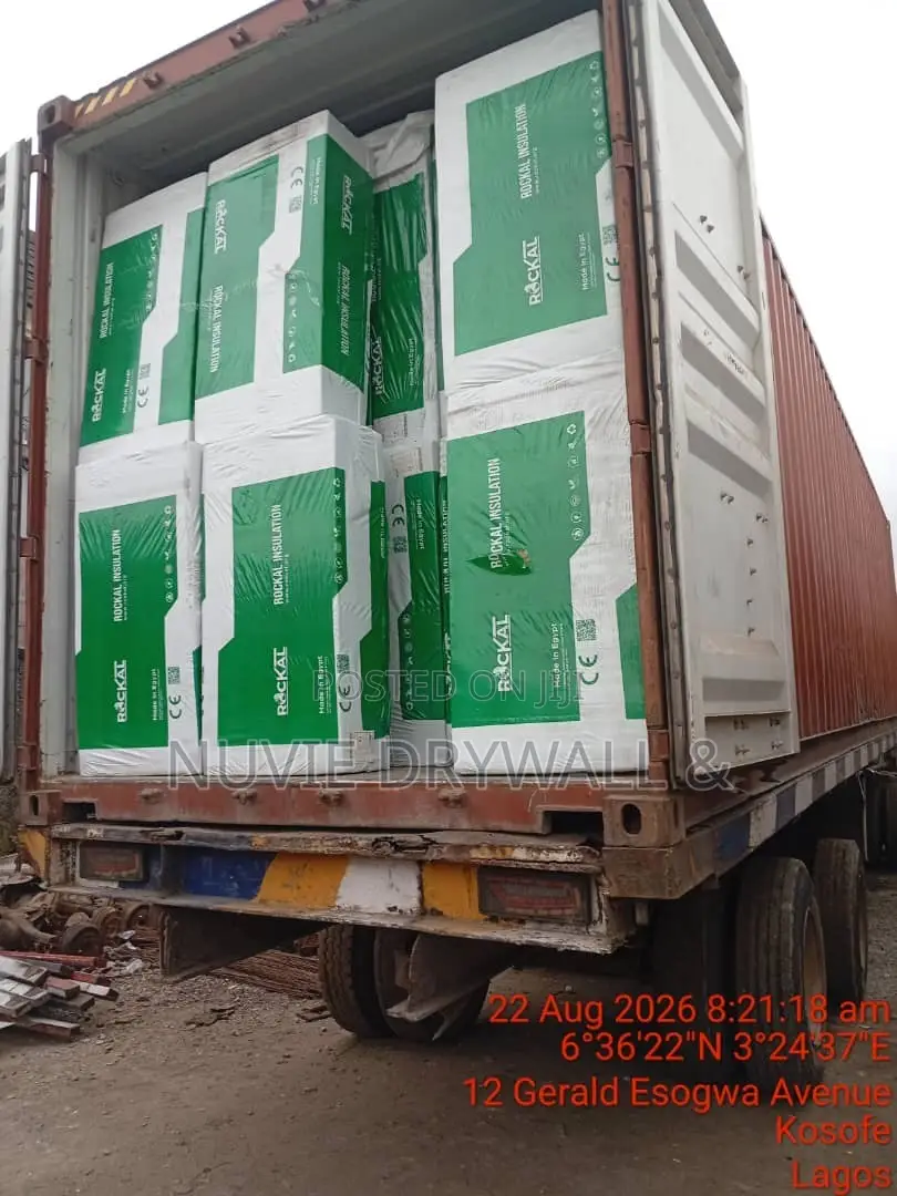 Rockwool Board 50mm 60kg Density 6pcs