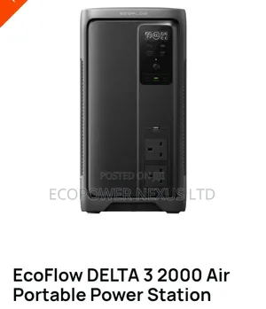 EcoFlow Delta 3 2000 Air(2Kwh / 1000W) Solar Generator