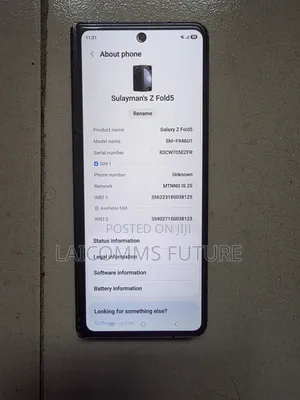 Samsung Galaxy Z Fold 5 512 GB Black
