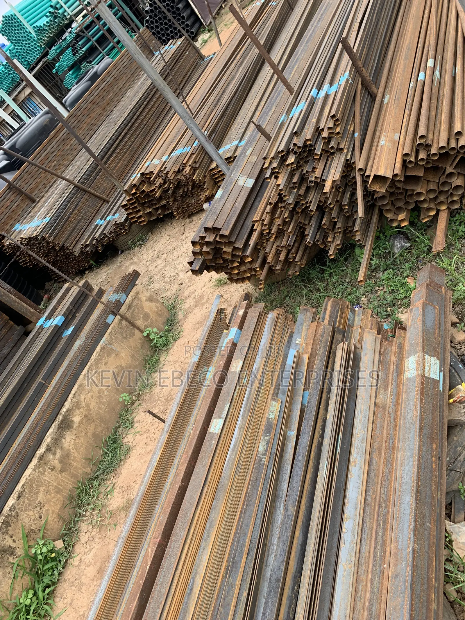 Square Pipe and Galvanized Pipe and Iron Rod