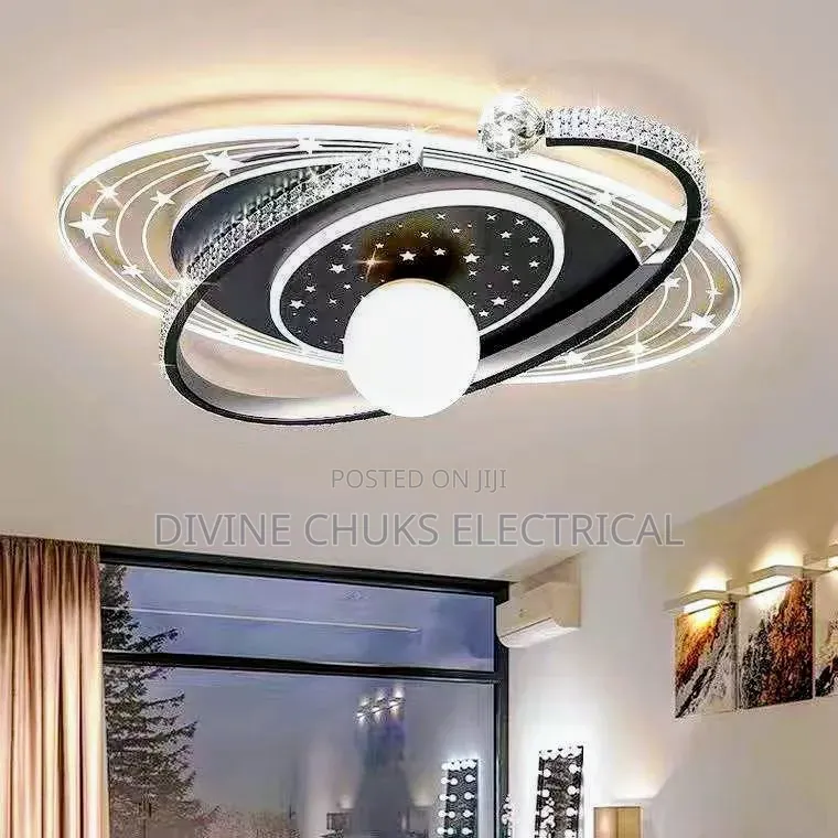 Led Luxury Flush Chandelier