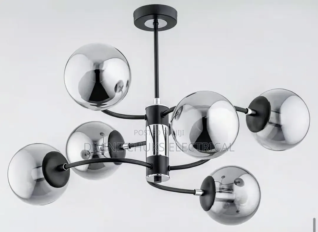 Led Luxury Glass Chandelier