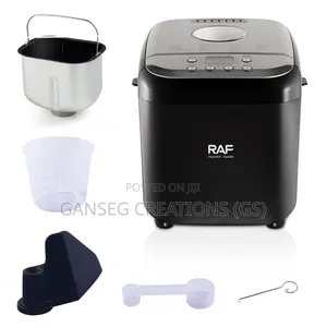 Raf Bread Maker 600watts, Capacity 500g/750g/1000g.