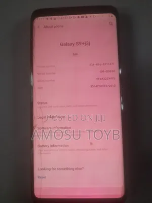 Samsung Galaxy S9 Plus 64 GB Black