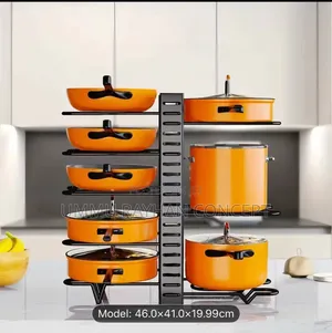 Metal Pot Rack
