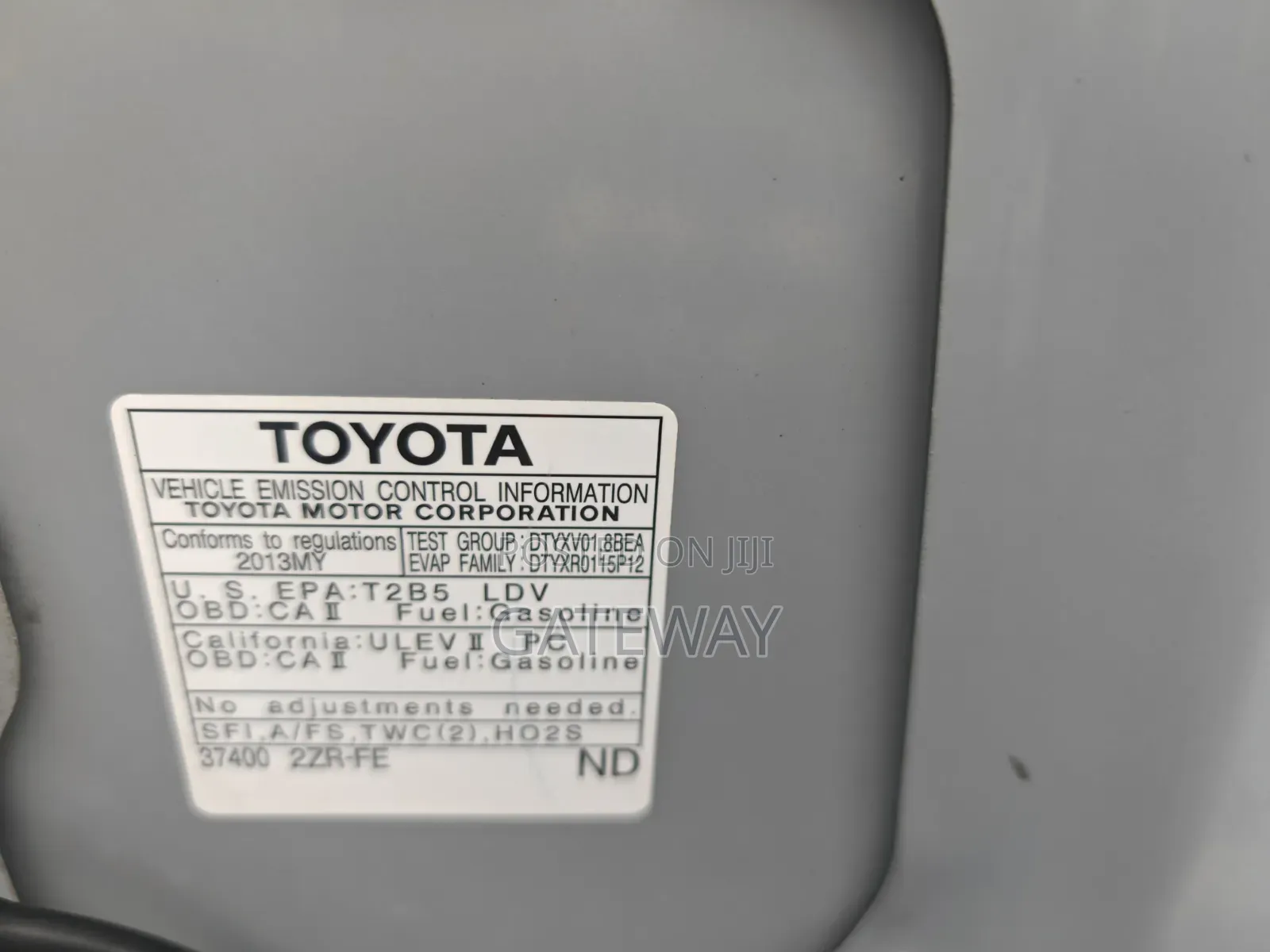 Toyota Corolla 2013 Silver
