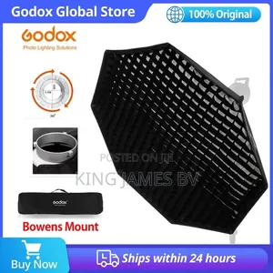 140cm Octagonal Softbox – Professional Lighting Modifier