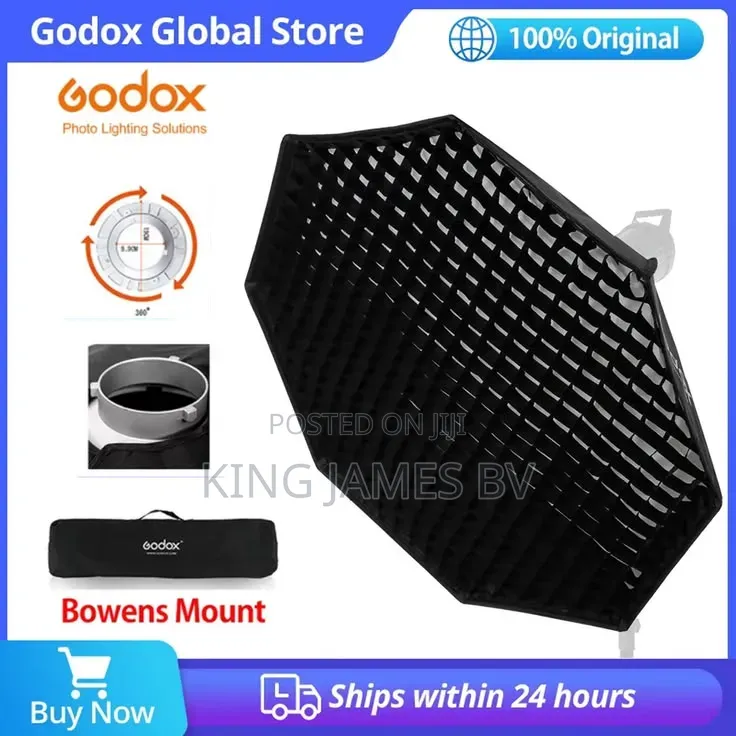 140cm Octagonal Softbox – Professional Lighting Modifier