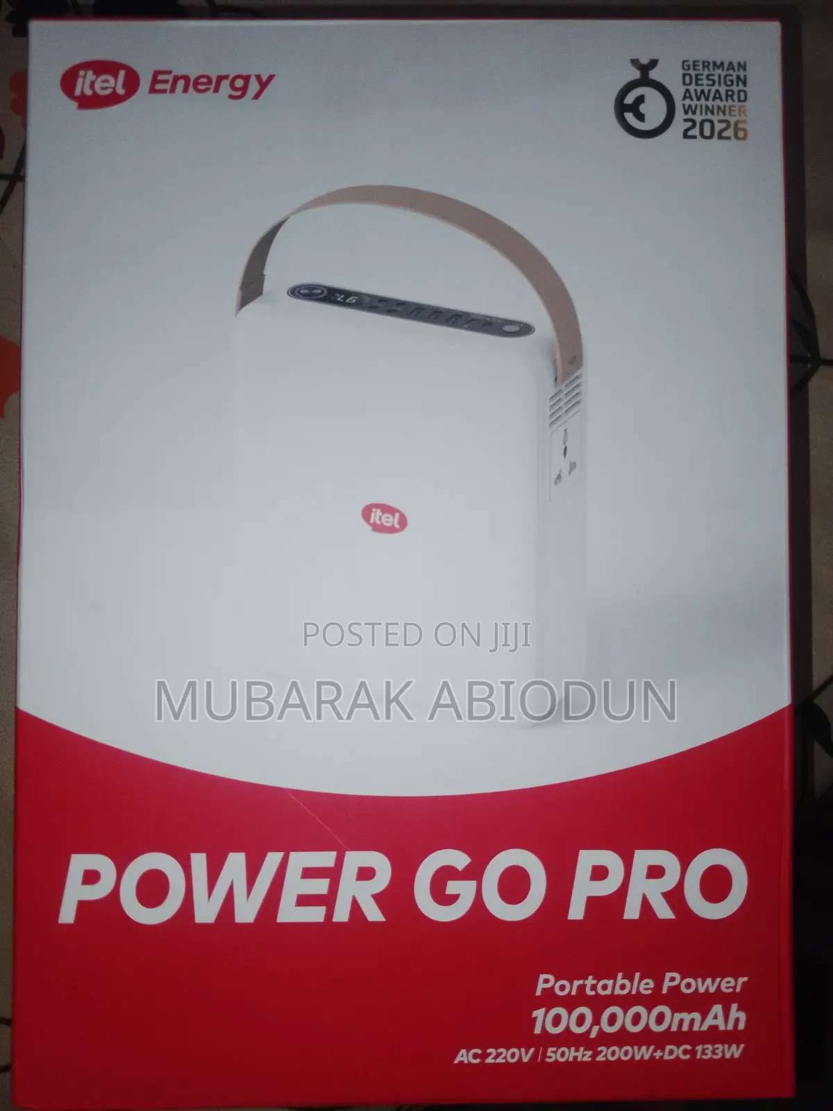 Itel Power Go Pro Power Tank
