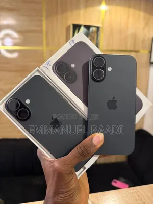 New Apple iPhone 16 256 GB Black