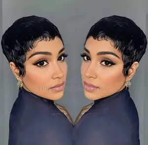 Pixie Cut Wig Human Hair Short Pixie Wigs for Black Women
