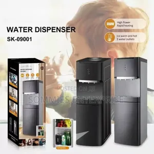 3 Outlet Water Dispenser With Refrigerator