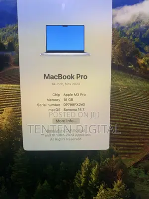 Laptop Apple MacBook Pro 2023 M3 18GB Apple M3 SSD 1T