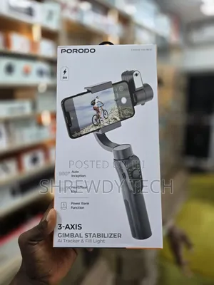 Porodo 3-Axis Gimbal Stabilizer