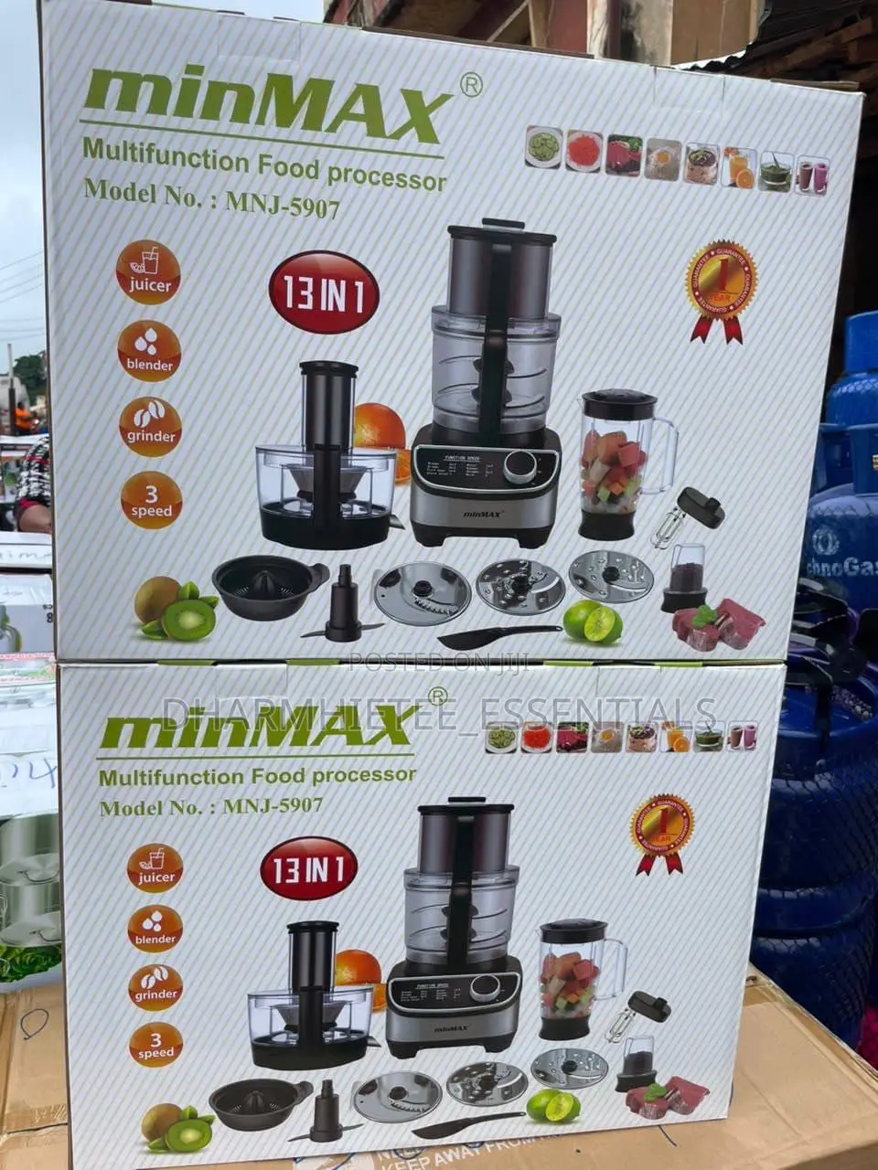 13-in-1 Minmax Food Processor/Blender