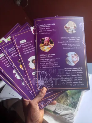 Spa Rate Card