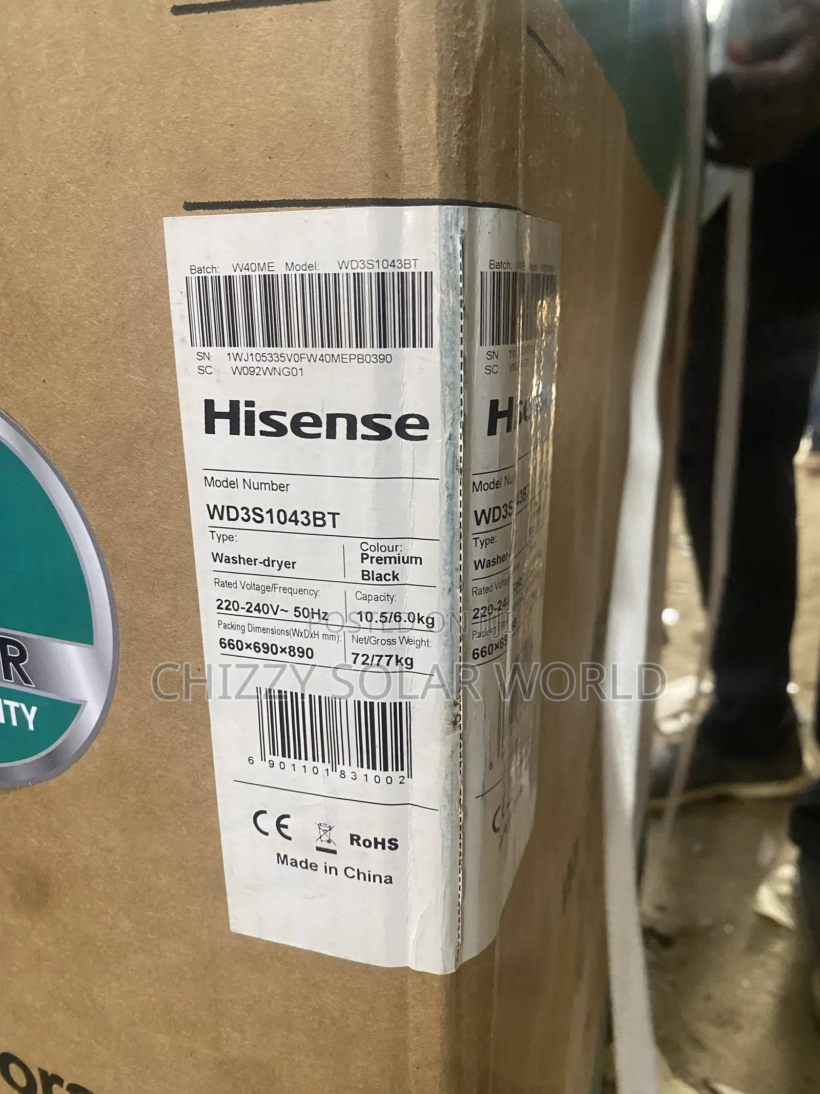 Hisense Washing Machine