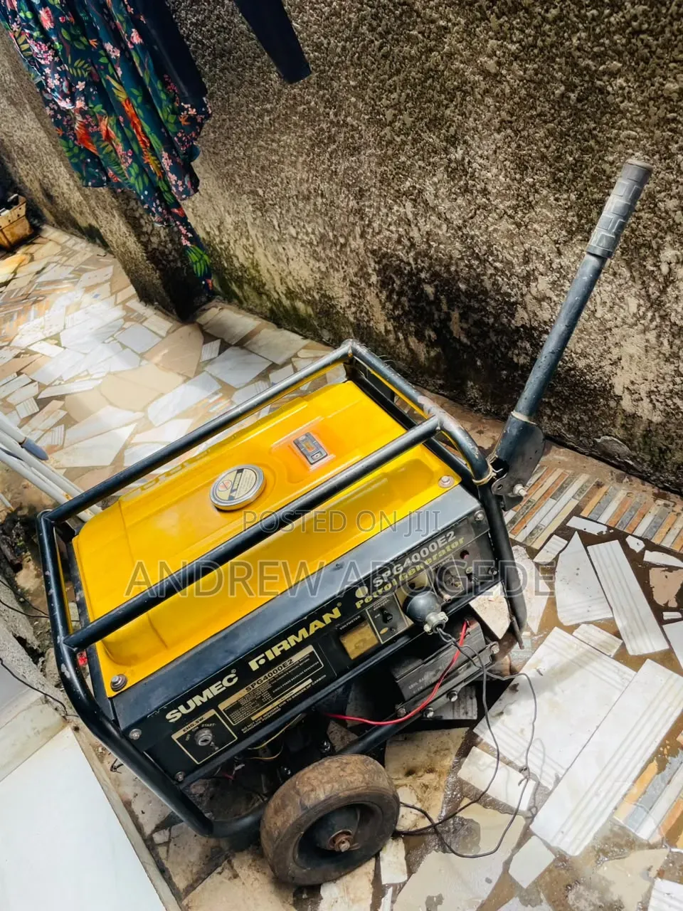 Sumec Fireman Generator 4.5kva