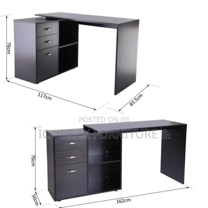 DSK6 Dual Use L-Shape Computer Desk