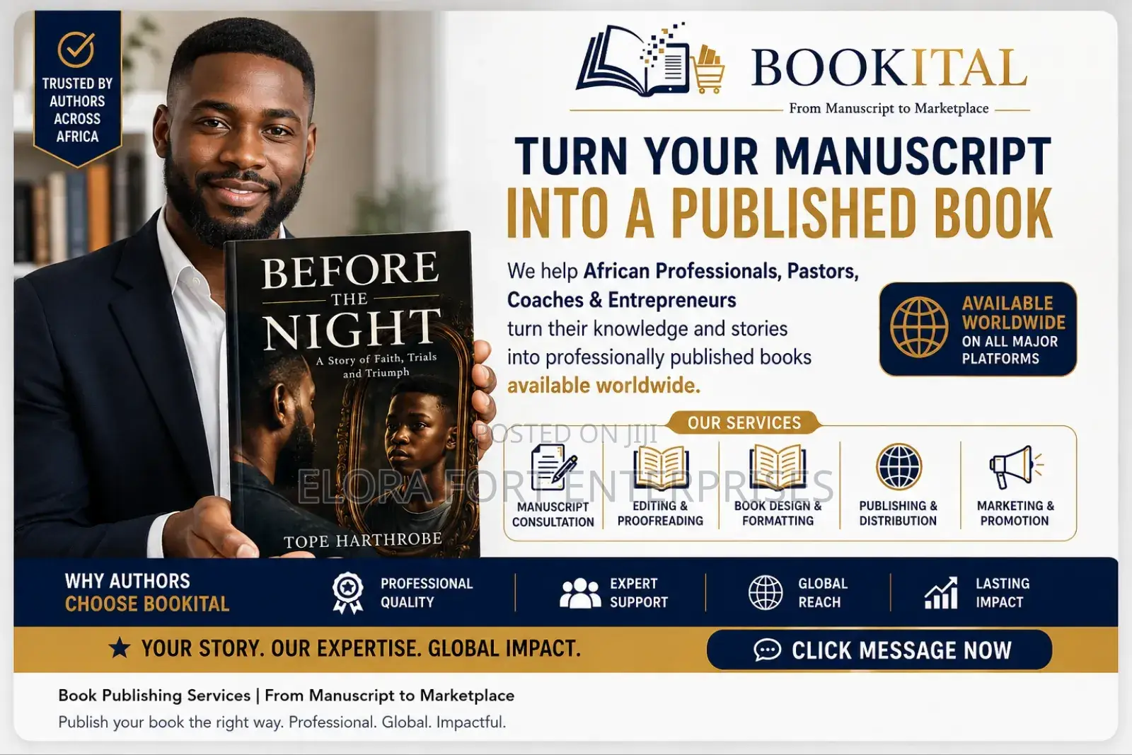 Book Editing and Publishing