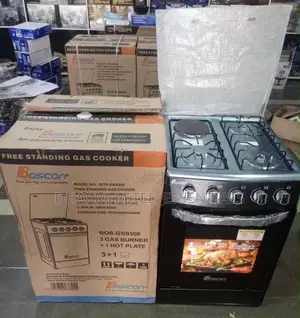 Boscon 3+1 Standing Gas,auto Ignition With 60l Oven