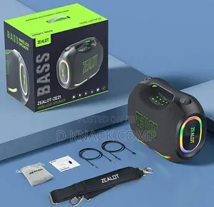 Large Powerful Zealot ZE21 Party Box 250W Bluetooth Boombox Speaker