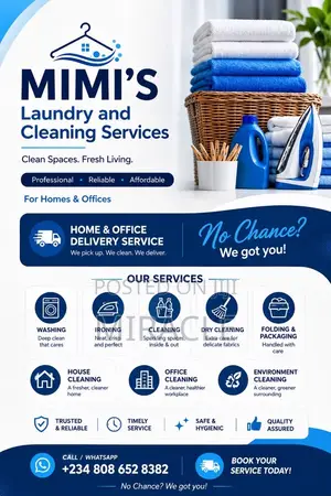 Cleaning and Laundry