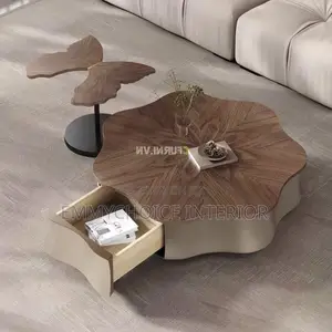 Italian Special-Shaped Petal Coffee Table Set