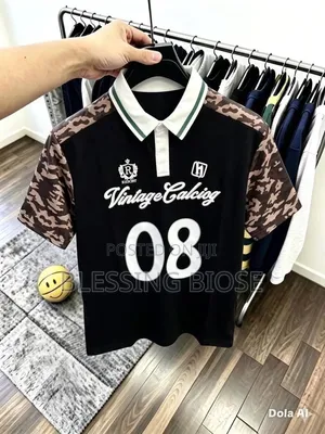 Vintage Casual Polo Shirt
