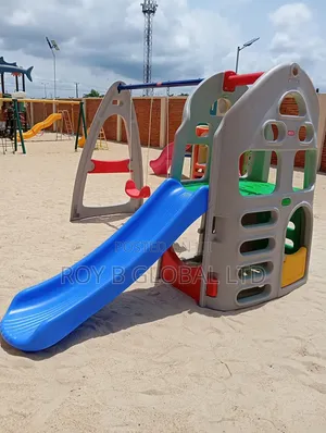Playground Swing and Slide