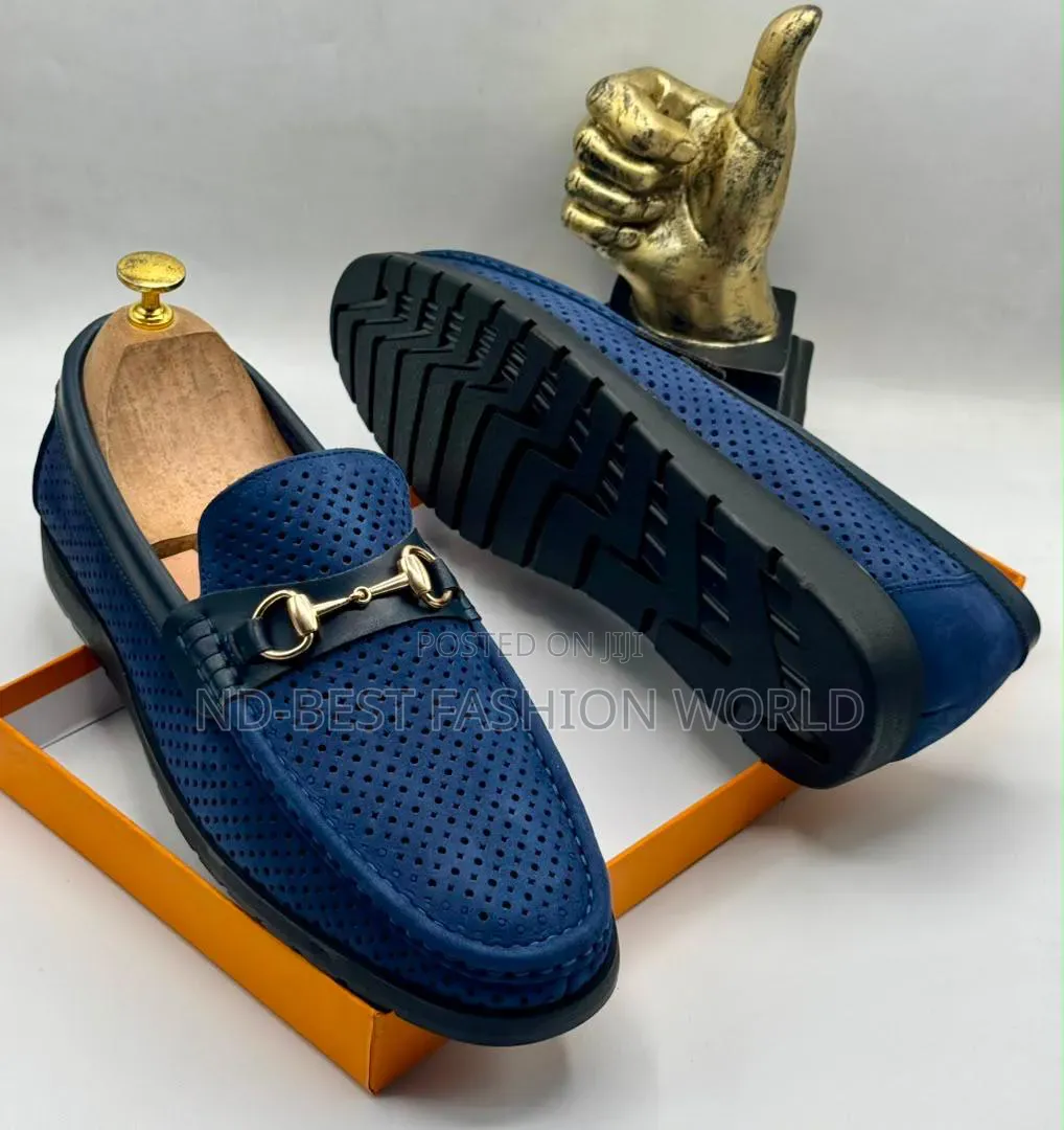 Men's Flat Leather Shoe